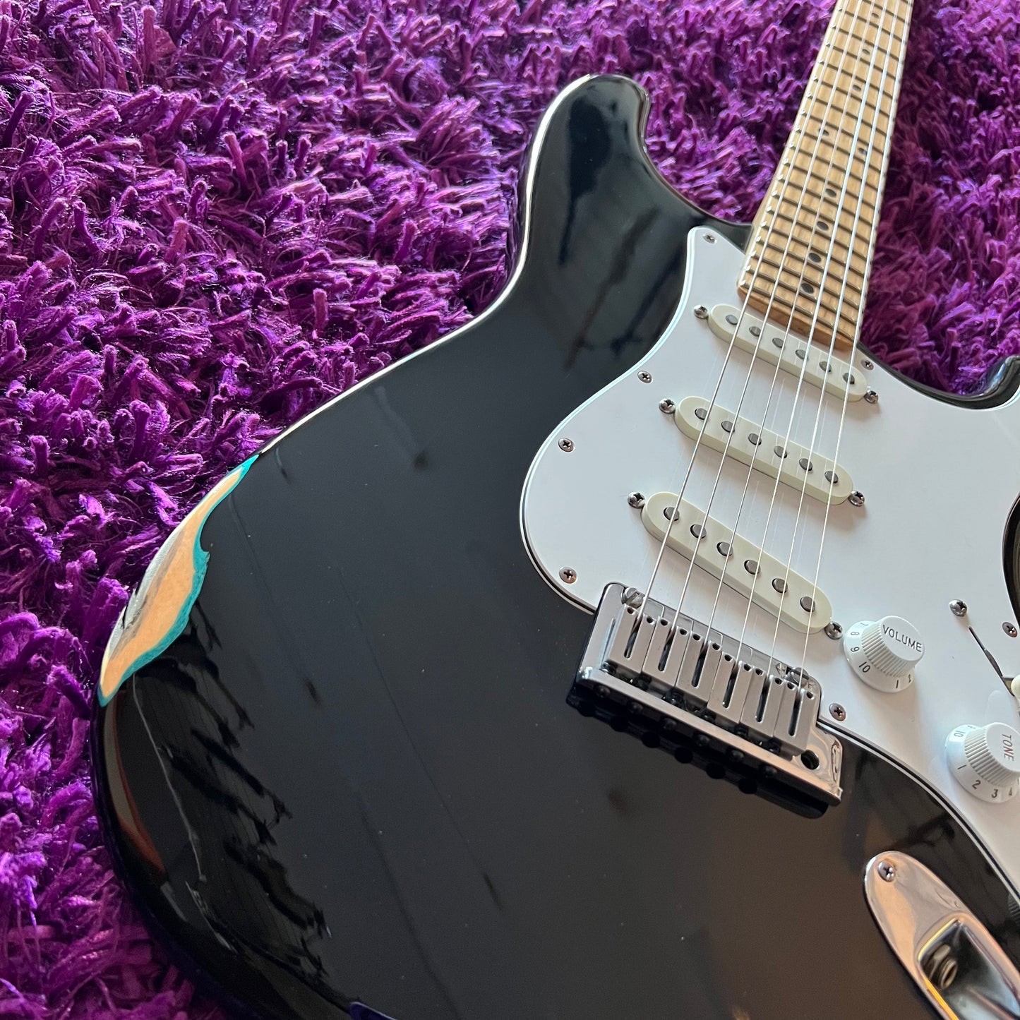 1994 Fender American Standard Stratocaster 40th Anniversary Edition Black (w/ OHSC)
