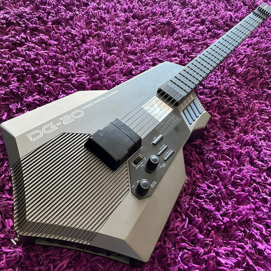 Casio DG-20 Digital Synthesizer Guitar 1980s