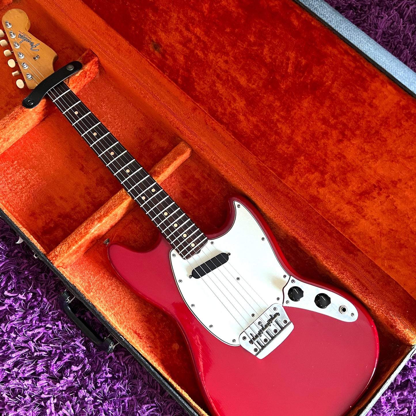1964 Fender Musicmaster Dakota Red (Pre-CBS) (w/ OHSC)