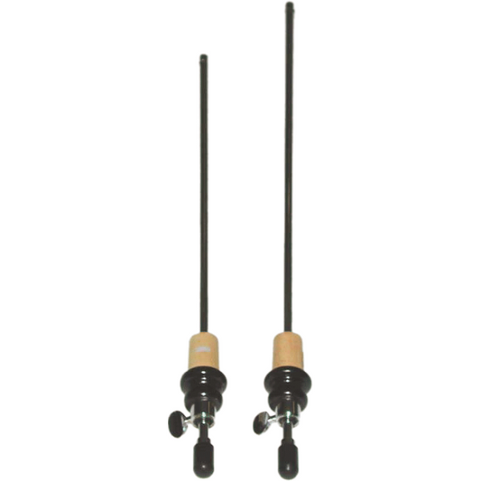 Cello End Pin Nickel Plated Hardwood Plug (45cm)