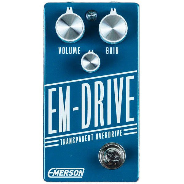 emerson drive pedal Emerson OG // EM-DRIVE MACH 2 (OG TURQUOISE) – Deep Tone Music