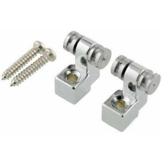 Custom Eagle Roller String Tree Guide T Style 12.0mm Chrome (2 Pack)