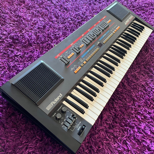 Roland JUNO-106S Polyphonic Analog Synthesizer 1980s Vintage (Serviced & Refurbished)
