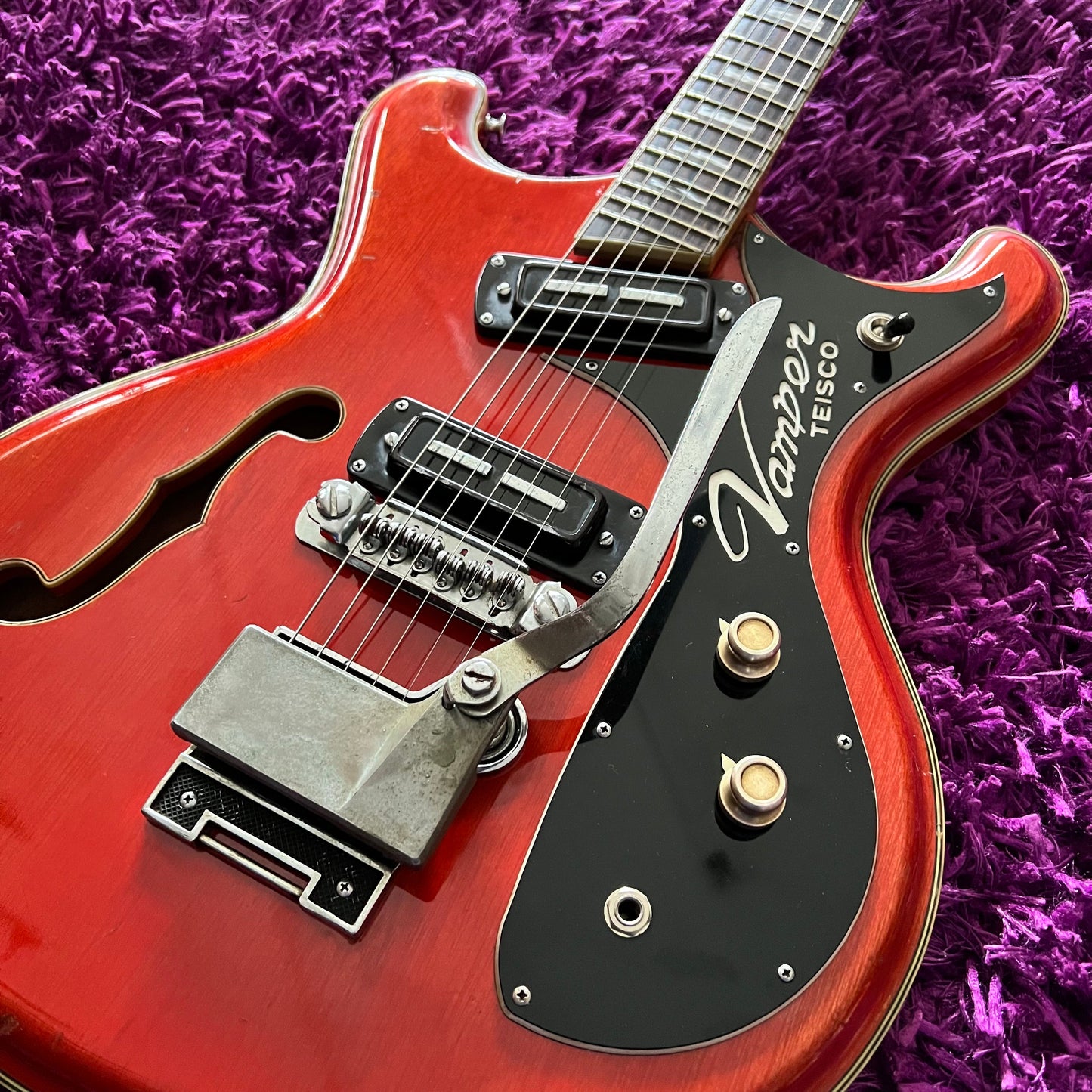 1968 Teisco Vamper Mosrite Offset Bizarre Electric (MIJ)