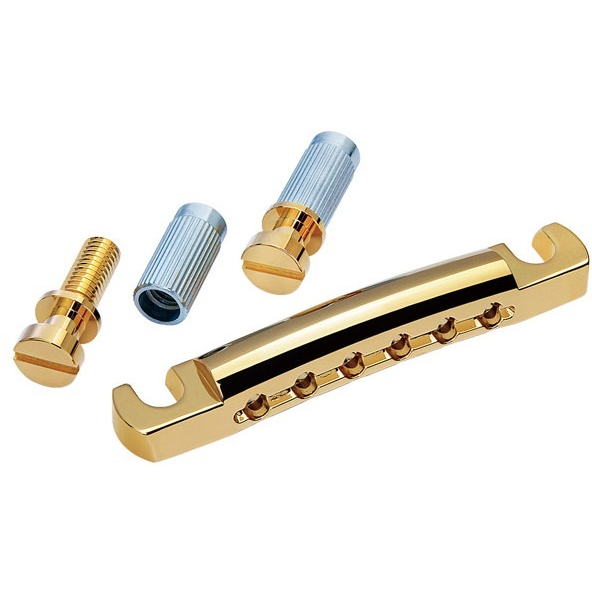 Gotoh LP8305 Guitar Les Paul Bridge Tailpiece Bridge Gold