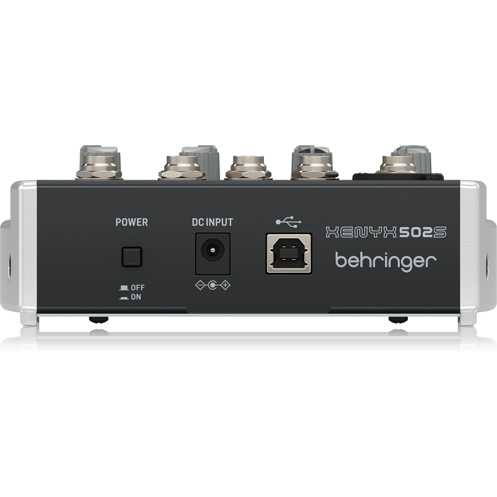 Behringer XENYX 502S 5 Channel Mixer With USB