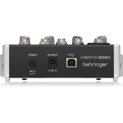 Behringer XENYX 502S 5 Channel Mixer With USB