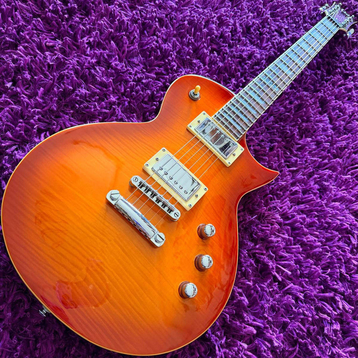 2012 LTD EC-401VF Faded Cherry Sunburst Single Cutaway Electric Guitar