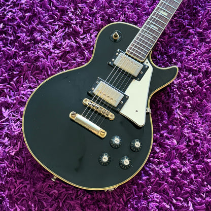 Early 1970s Aria 5522 Les Paul Custom Style Electric Guitar (MIJ Matsumoku)