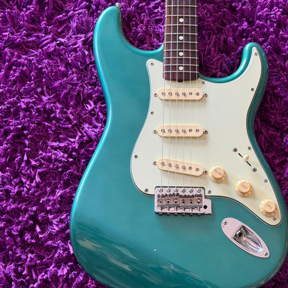 1997-2000 Fender Stratocaster ST62-70TX Ocean Turquoise Metallic w/ Texas Specials (MIJ)