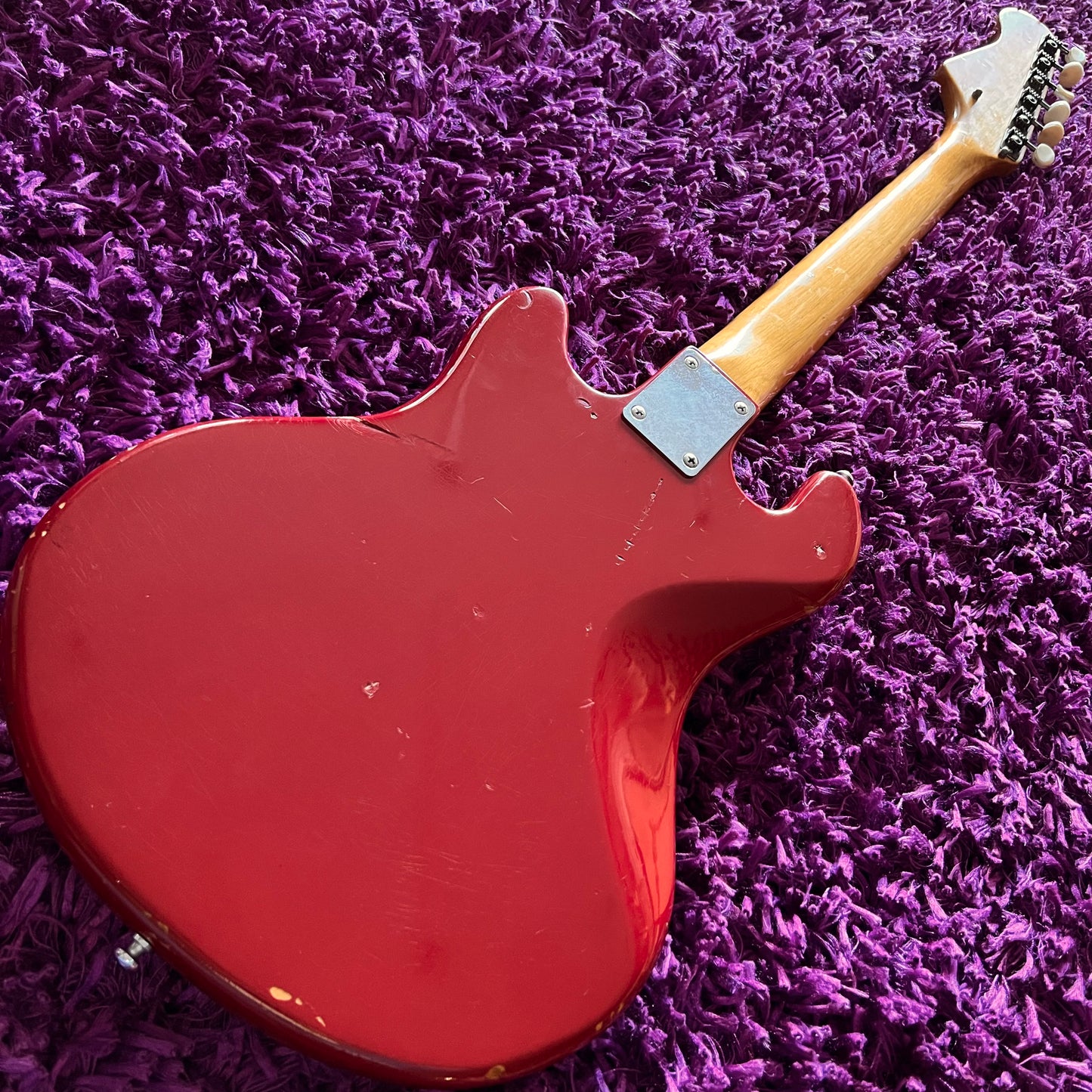 Late 1960s Guyatone LG-85T Red Vintage Japanese Electric Guitar