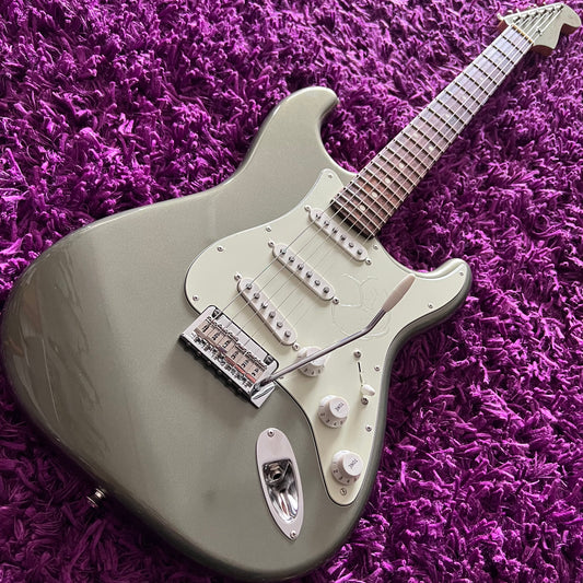 2023 Fender FSR Collection Hybrid II Stratocaster Jasper Olive Metallic w/ Matching Headstock (MIJ)