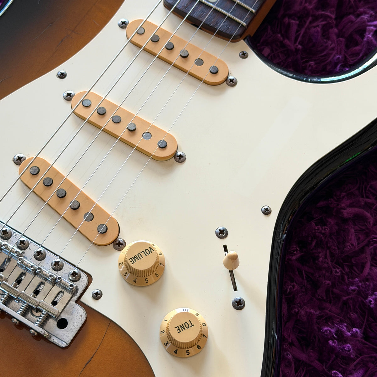 1984-87 Fender Boxer Stratocaster ST-456 Tobacco Sunburst (MIJ Fujigen)