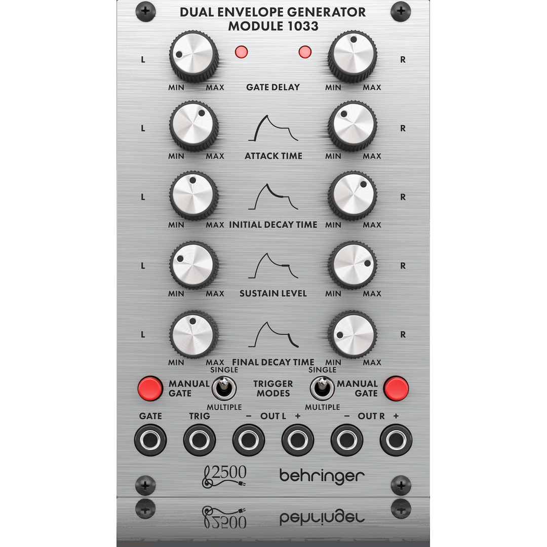 Behringer DUAL ENVELOPE GENERATOR MODULE 1033 Eurorack Module