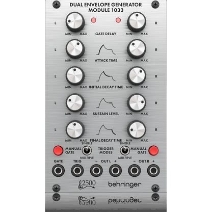 Behringer DUAL ENVELOPE GENERATOR MODULE 1033 Eurorack Module