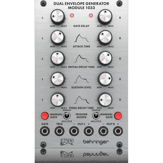 Behringer DUAL ENVELOPE GENERATOR MODULE 1033 Eurorack Module
