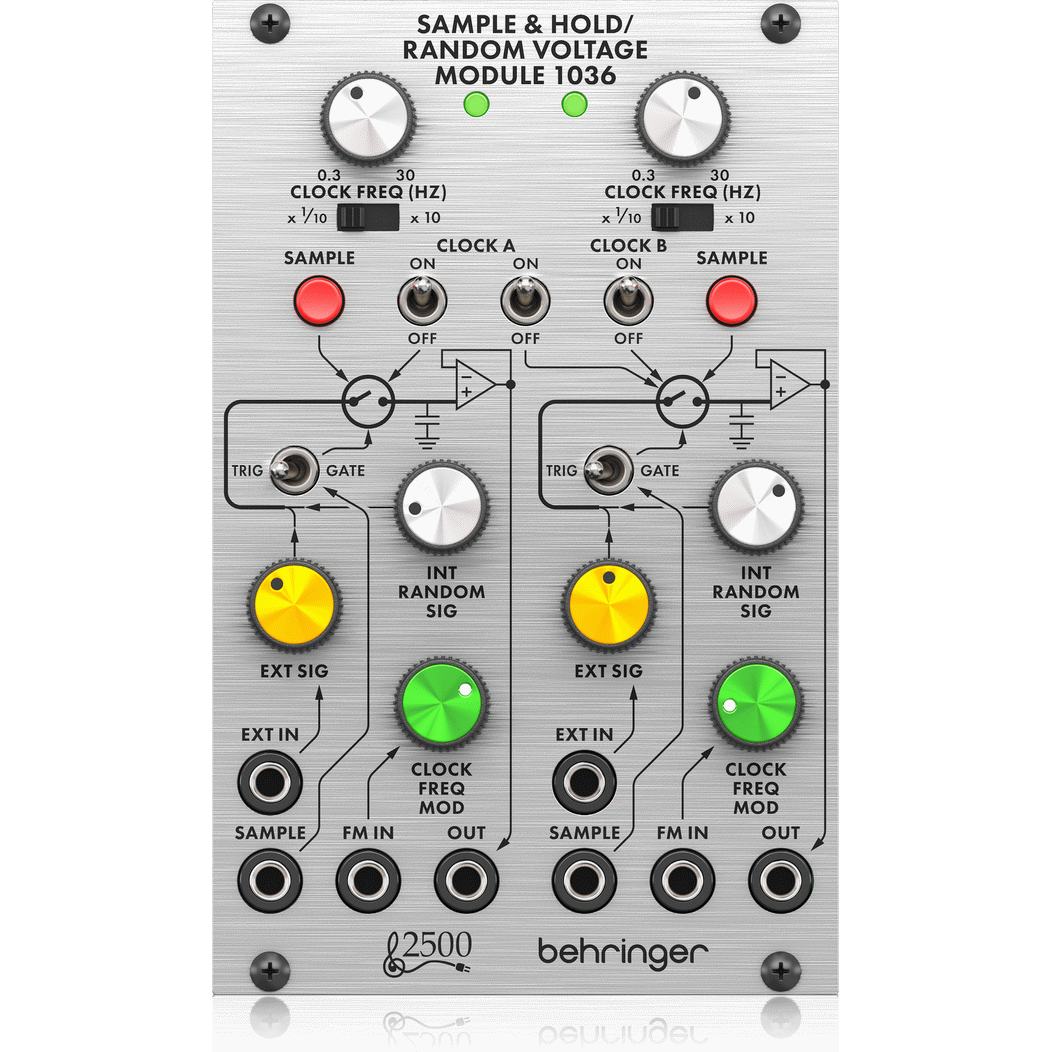 Behringer SAMPLE & HOLD/RANDOM VOLTAGE MODULE 1036 Eurorack Module