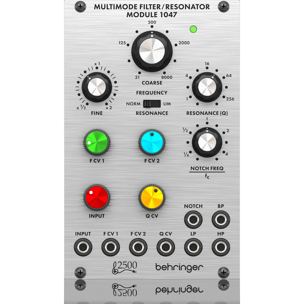 Behringer MULTIMODE FILTER/RESONATOR MODULE 1047 Eurorack Module