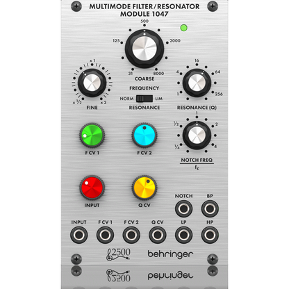 Behringer MULTIMODE FILTER/RESONATOR MODULE 1047 Eurorack Module