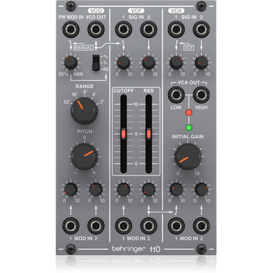 Behringer SYSTEM 100 110 VCO/VCF/VCA Eurorack Module