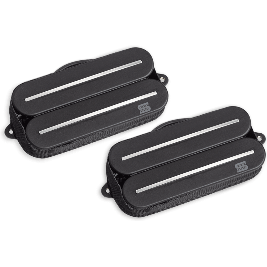 Seymour Duncan Jupiter Rails - Signature Wes Huach Rail Pickups 7 string Humbucker - Set Black