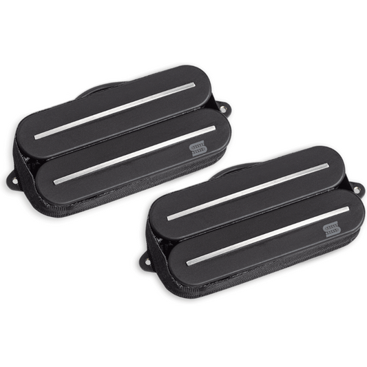 Seymour Duncan Jupiter Rails - Signature Wes Huach Rail Pickups 7 string Humbucker - Set Black