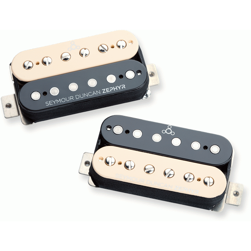 Seymour Duncan ZS 1s Zephyr Silver Humbucker Set Zebra