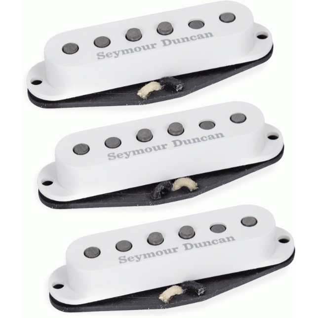 Seymour Duncan Set, Scooped Strat White