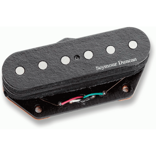 Seymour Duncan BG1400 High Output Tele Bridge Pickup - Black with Logo