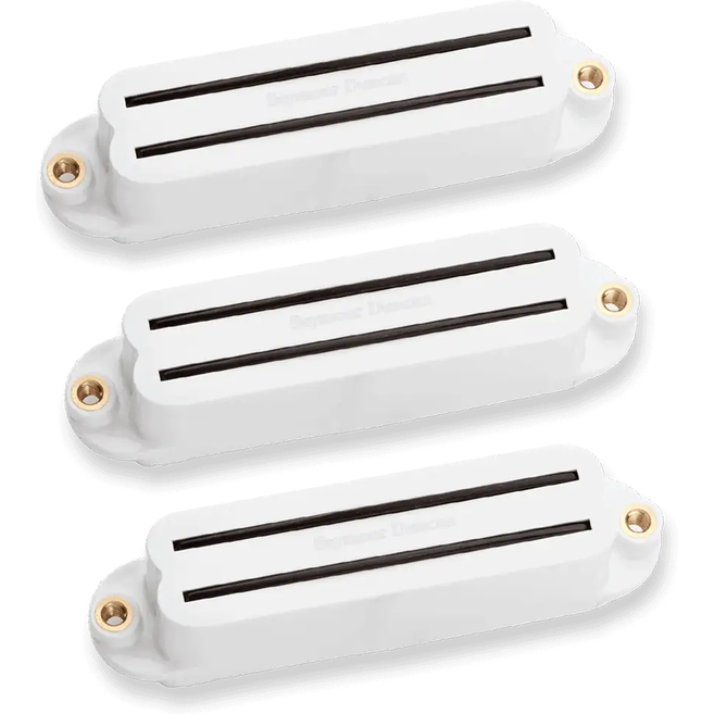 Seymour Duncan Set SCR-1 Cool Rails for Strat White