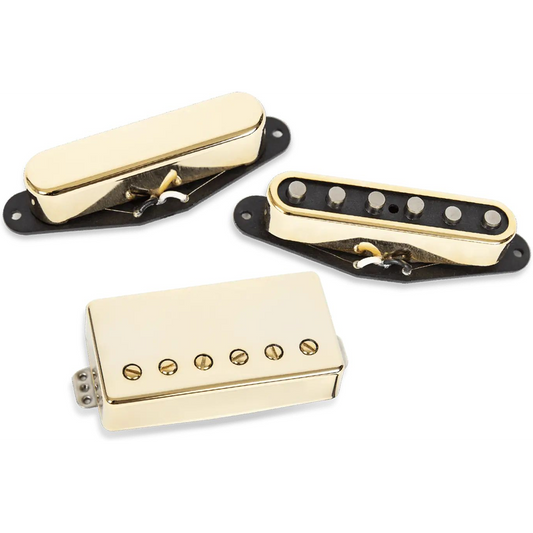 Seymour Duncan Lari Basilio Signature Tele Set With Bridge Trembucker -  Gold