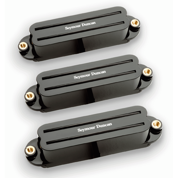 Seymour Duncan Set Hot Rails String Black