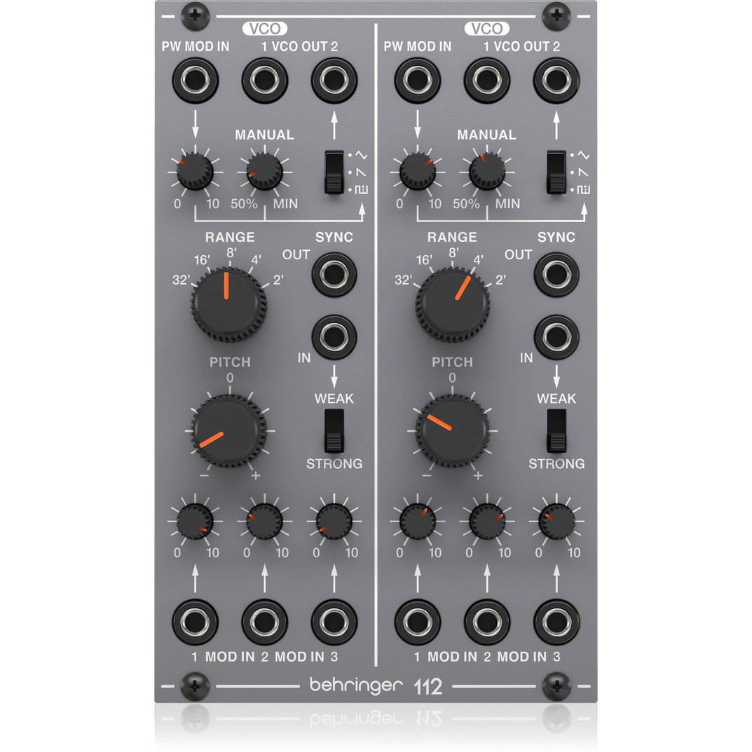 Behringer SYSTEM 100 112 DUAL VCO Eurorack Module
