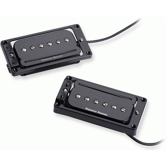 Seymour Duncan P Rails w LP Triple Shot Set Black