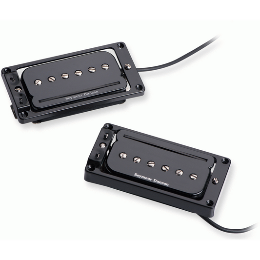 Seymour Duncan P Rails w Flat Triple Shot Set Black