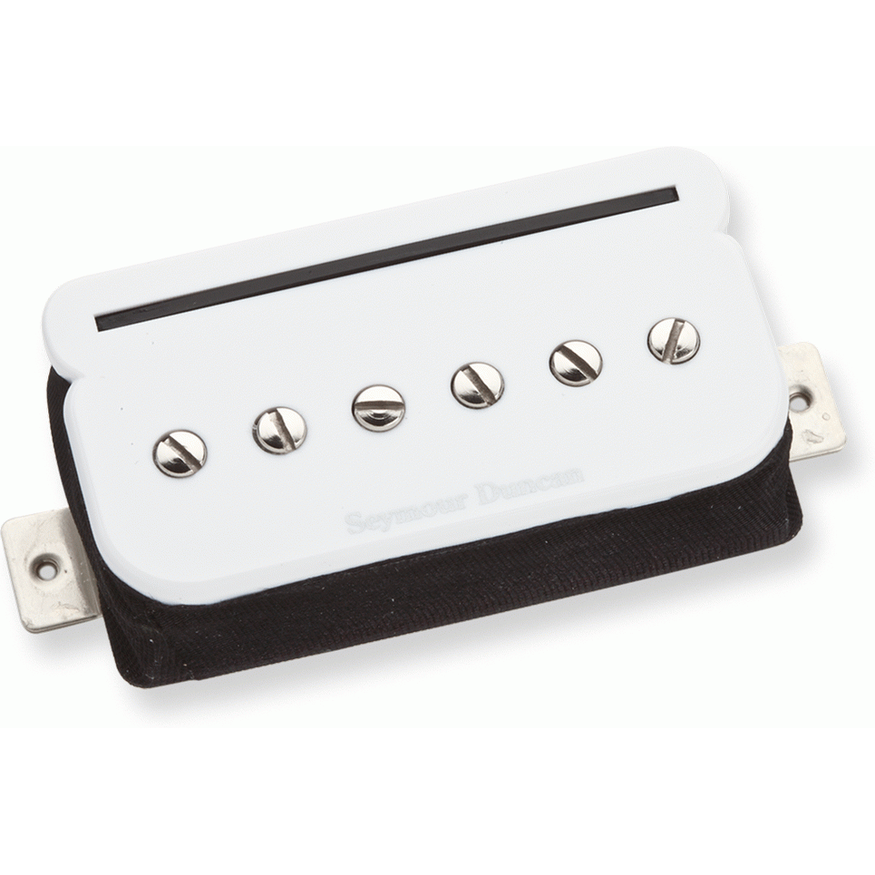 Seymour Duncan TBPR 1b P Rails Original Trembucker Bridge White