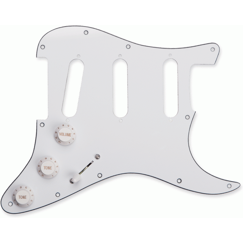 Seymour Duncan Pickgrd Assembly BYOP White