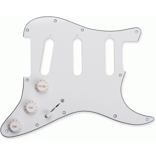 Seymour Duncan Pickgrd Assembly BYOP White