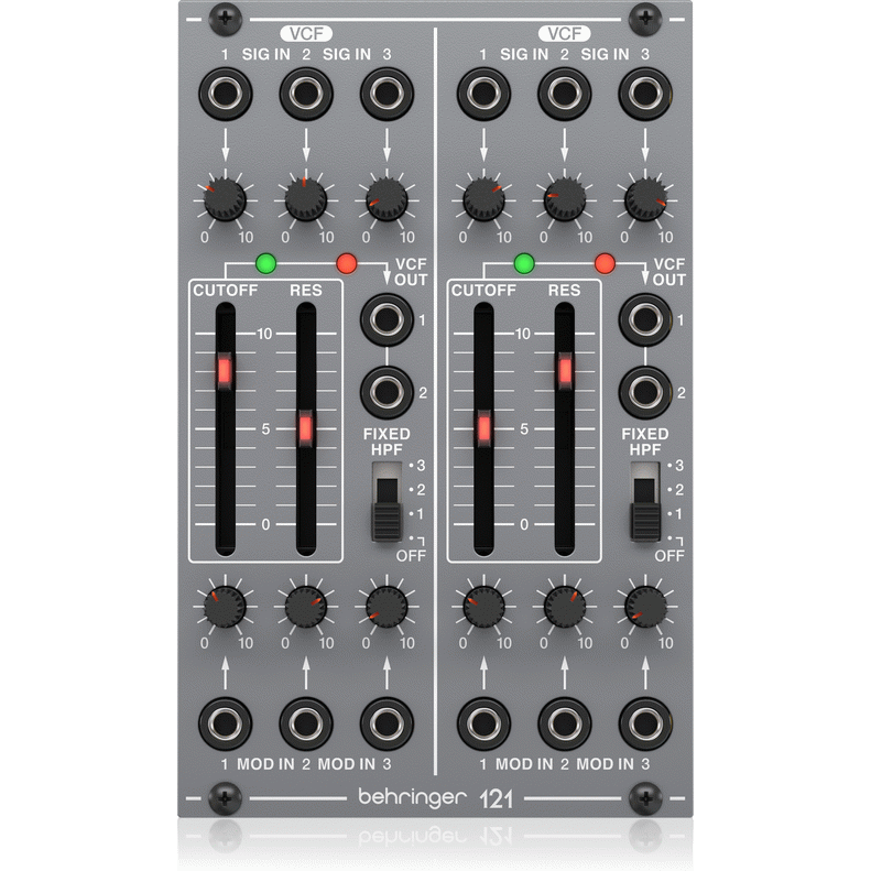Behringer SYSTEM 100 121 DUAL VCF Eurorack Module