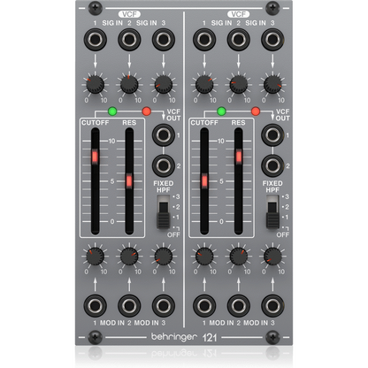 Behringer SYSTEM 100 121 DUAL VCF Eurorack Module