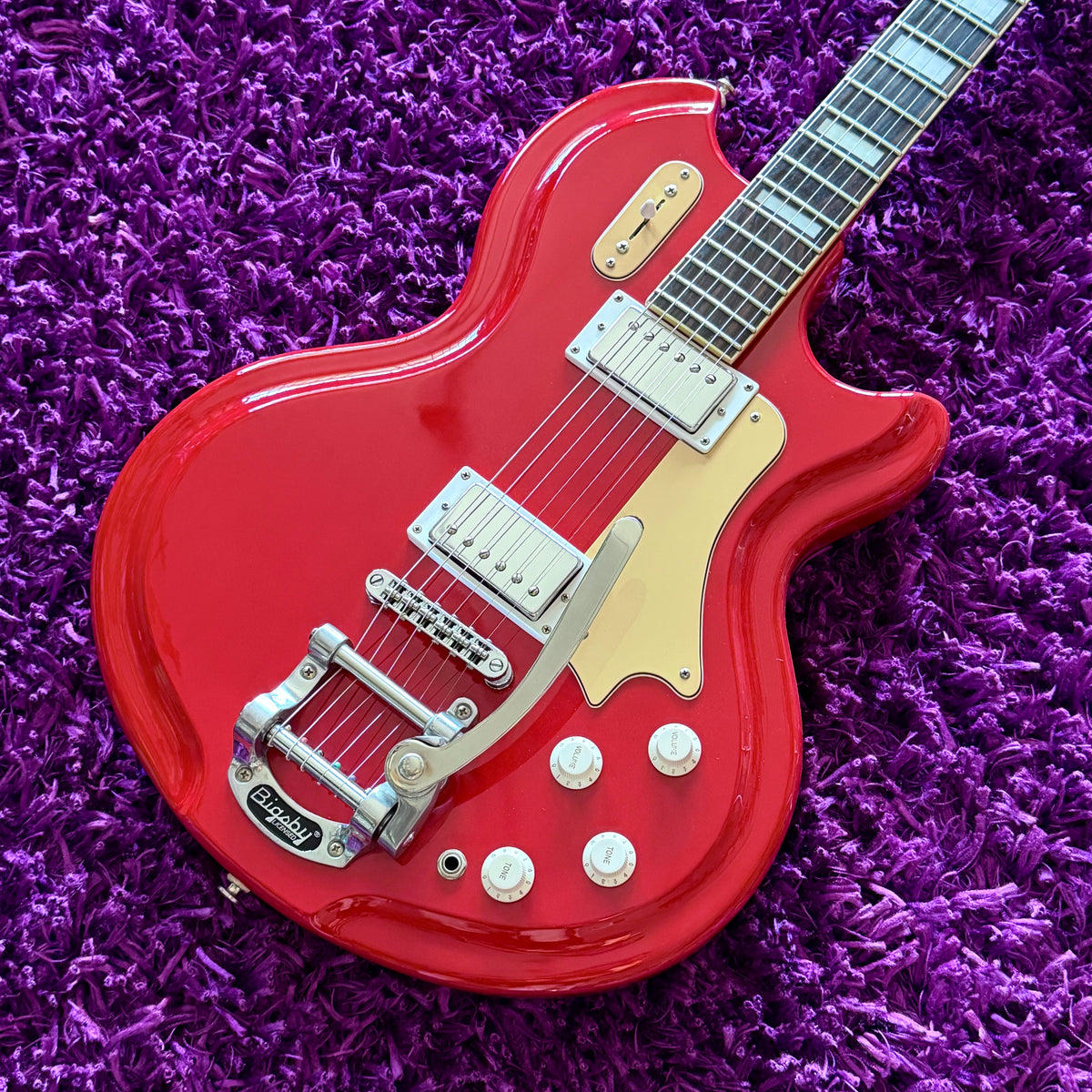 2010s Eastwood Airline Coronado '59 DLX Red Chambered Electric Guitar
