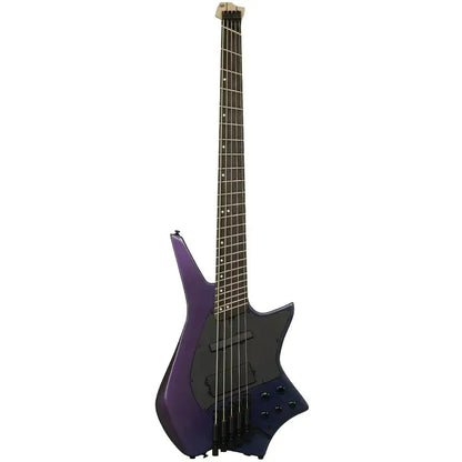 HILS HZB5 – Gloss Mystic Purple – Headless 5-String Bass