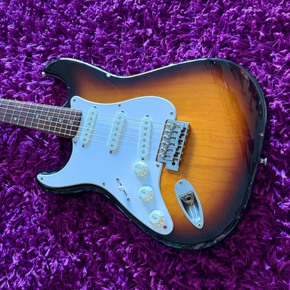 2010 Squier Affinity Stratocaster 3-Tone Sunburst