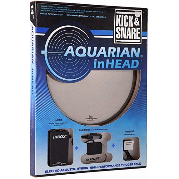 Aquarian 14IHPK Inhead Kick & Snare Pak