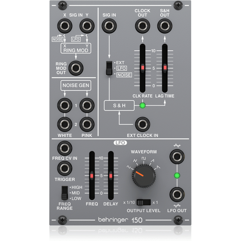 Behringer 150 RING MOD/NOISE/S&H/LFO Eurorack Module