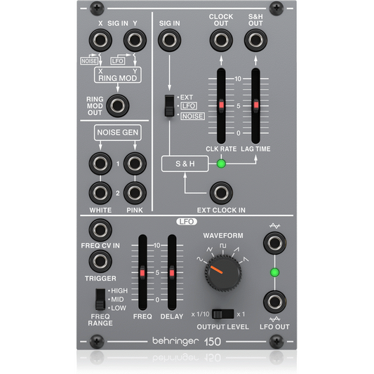 Behringer 150 RING MOD/NOISE/S&H/LFO Eurorack Module