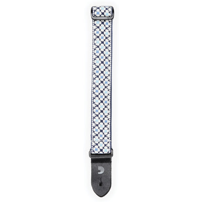 D'Addario Nylon Ukulele Strap, Blue Flowers