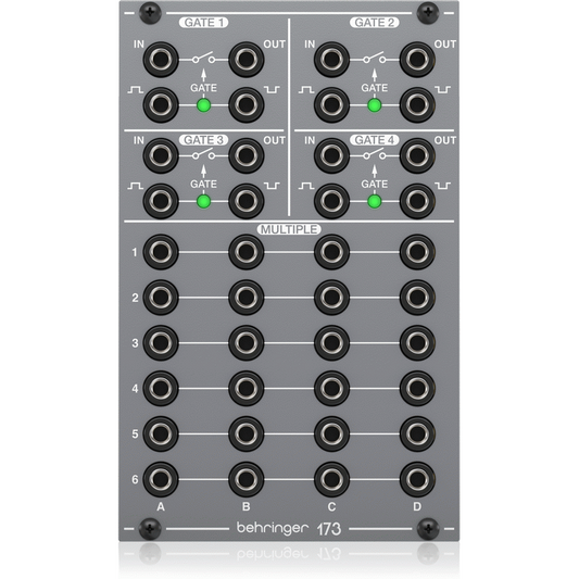 Behringer SYSTEM 100 173 QUAD GATE/MULTIPLES Eurorack Module