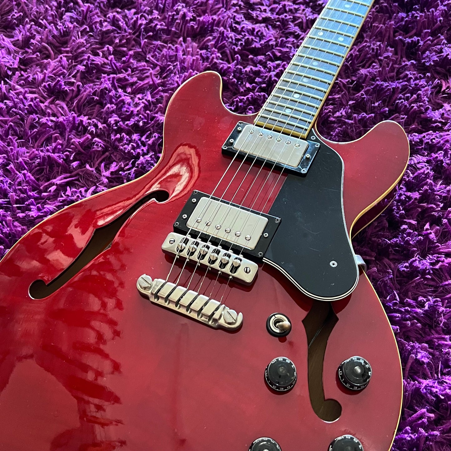 1979 Greco SV-600 Super View Semi-Hollow Electric Guitar (MIJ Fujigen)