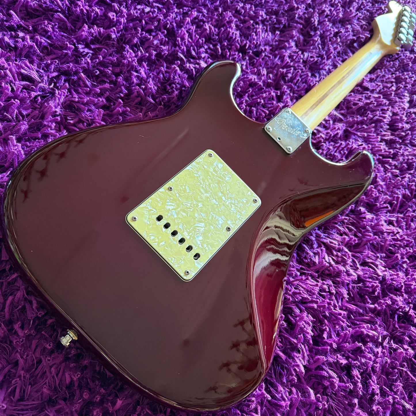 1993 Fender Stratocaster Plus Deluxe Midnight Wine (w/ SKB Hard Case) (Made in USA)